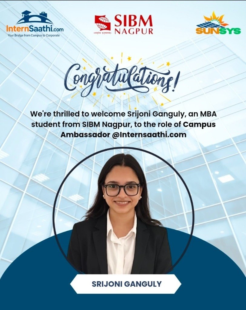 Srijoni Ganguly - Campus Ambassador